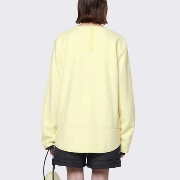 NWT RAINS Unisex Fleece Full Zip Pull Jacket Color Straw/Yellow -Size Mens XL - Picture 3 of 11